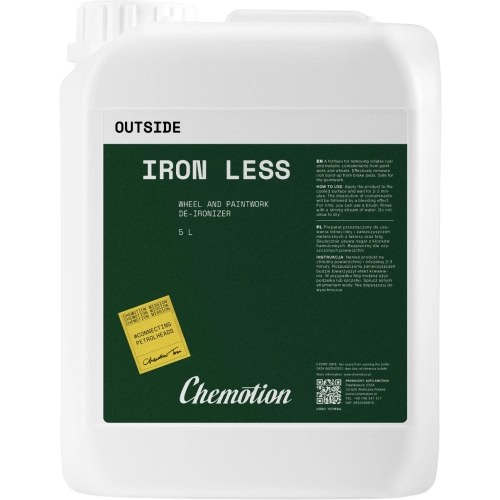 CHEMOTION IRON LESS 5L deironizer do lakieru i felg